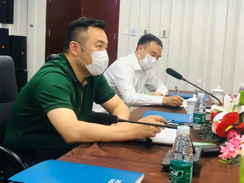 区委统战部和九三学社区工委、民营经济代表人士莅临草莓视频APP下载污开展谈心活动