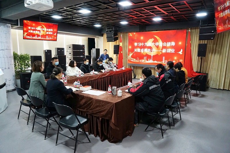ZOBO草莓视频APP下载污党支部丨开展“学习贯彻党的十九届六中全会精神”主题党日活动