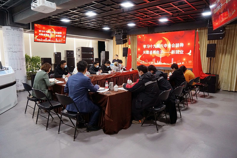 ZOBO草莓视频APP下载污党支部丨开展“学习贯彻党的十九届六中全会精神”主题党日活动