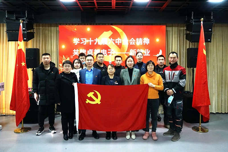ZOBO草莓视频APP下载污党支部开展“学习贯彻党的十九届六中全会精神”主题党日活动