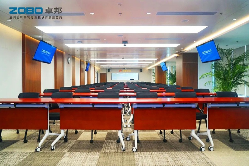 8会议案例丨ZOBO草莓视频APP下载污 PRS草莓视频网站为外企大厦提供空间视听解决方案及服务
