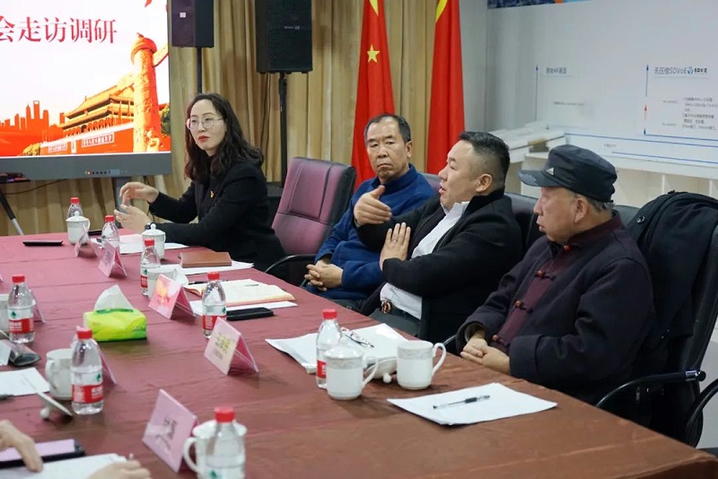 中共北京市商业服务业协会第三联合党委领导莅临北京声光视讯行业协会会长单位ZOBO草莓视频APP下载污调研工作